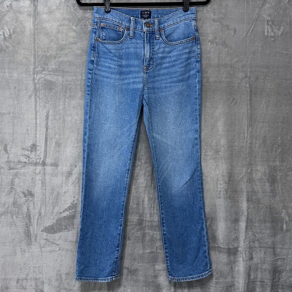 J.Crew Essential Straight Jean Light Wash Sz 25 - Picture 1 of 13